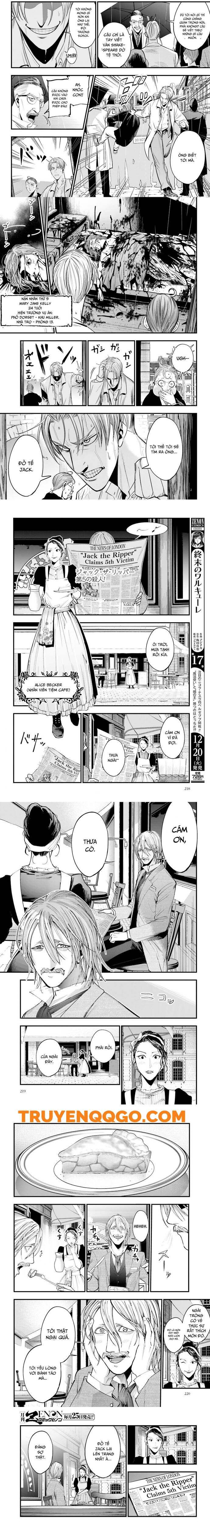 Ngoại Truyện Shuumatsu No Valkyrie – Hồ Sơ Vụ Án Jack Đồ Tể Chapter 1 - 4