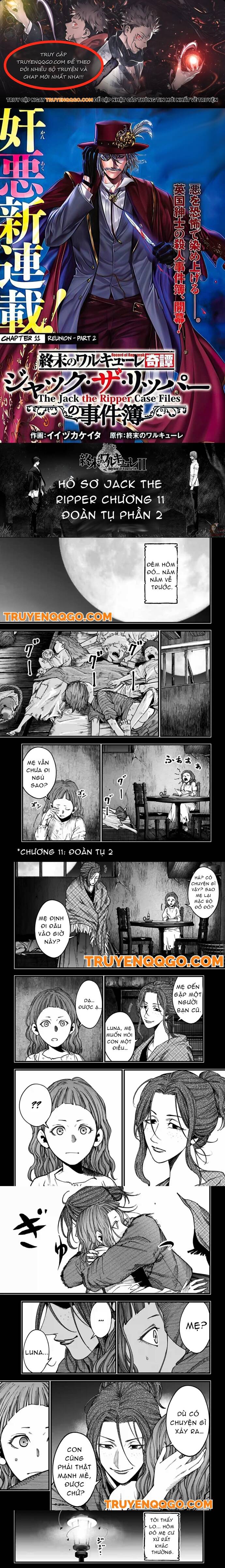 Ngoại Truyện Shuumatsu No Valkyrie – Hồ Sơ Vụ Án Jack Đồ Tể Chapter 11 - 1