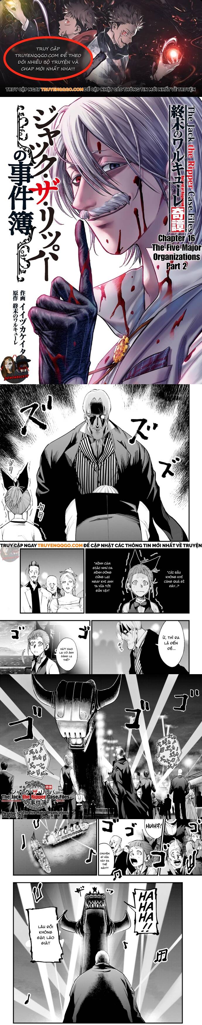 Ngoại Truyện Shuumatsu No Valkyrie – Hồ Sơ Vụ Án Jack Đồ Tể Chapter 16 - 1