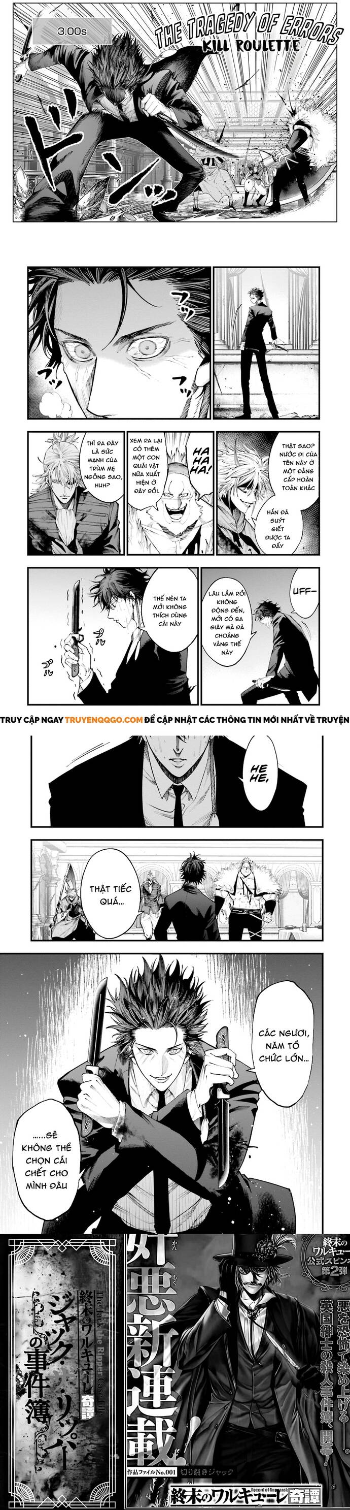 Ngoại Truyện Shuumatsu No Valkyrie – Hồ Sơ Vụ Án Jack Đồ Tể Chapter 22 - 9