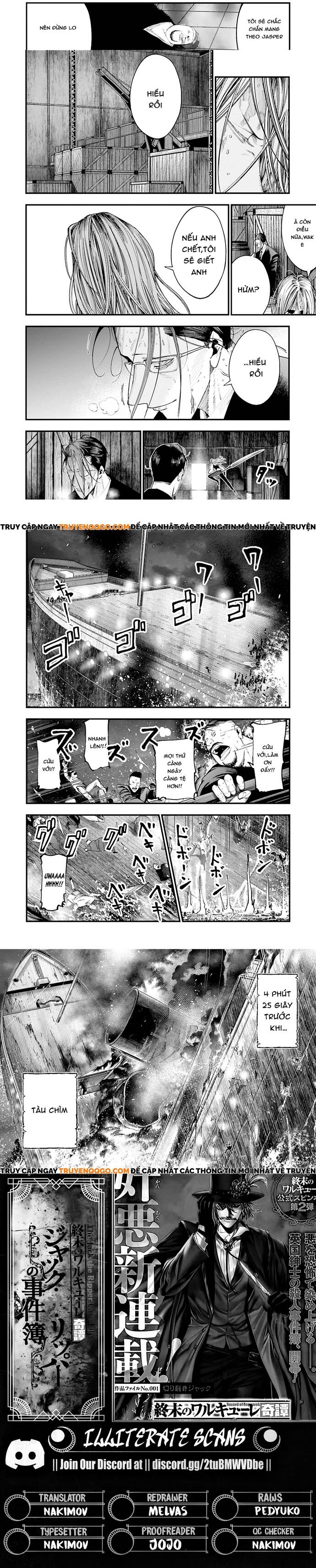 Ngoại Truyện Shuumatsu No Valkyrie – Hồ Sơ Vụ Án Jack Đồ Tể Chapter 26 - 7