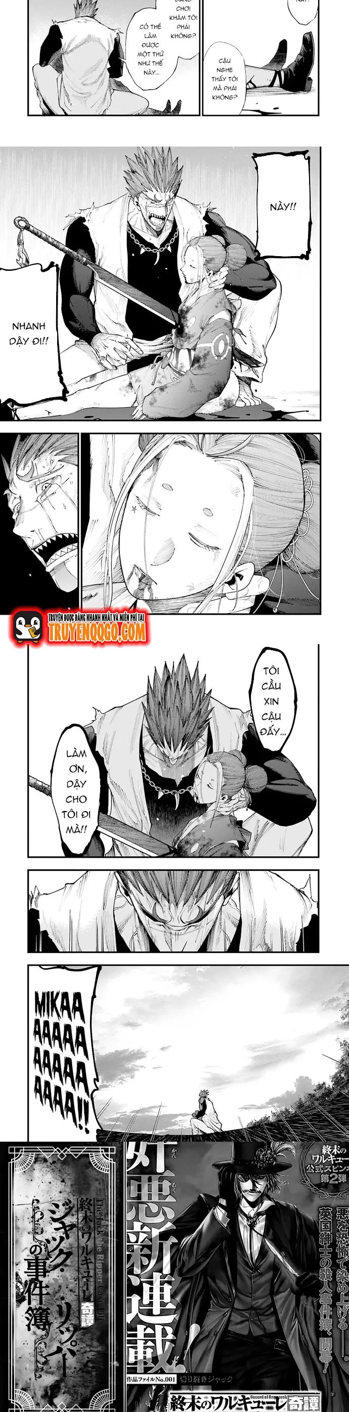 Ngoại Truyện Shuumatsu No Valkyrie – Hồ Sơ Vụ Án Jack Đồ Tể Chapter 35 - 5