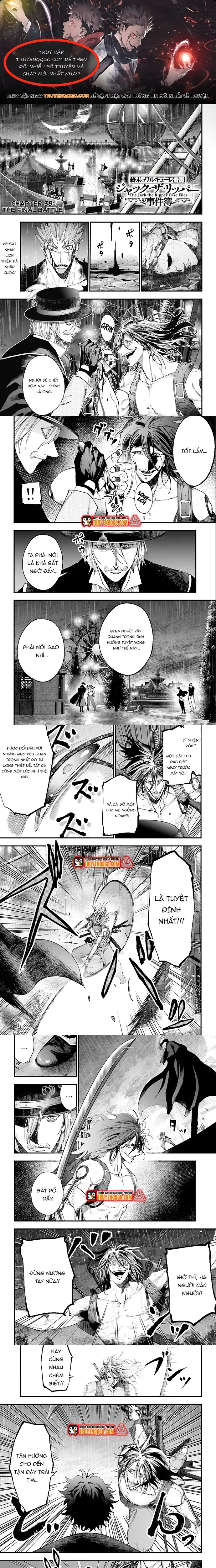 Ngoại Truyện Shuumatsu No Valkyrie – Hồ Sơ Vụ Án Jack Đồ Tể Chapter 38 - 1