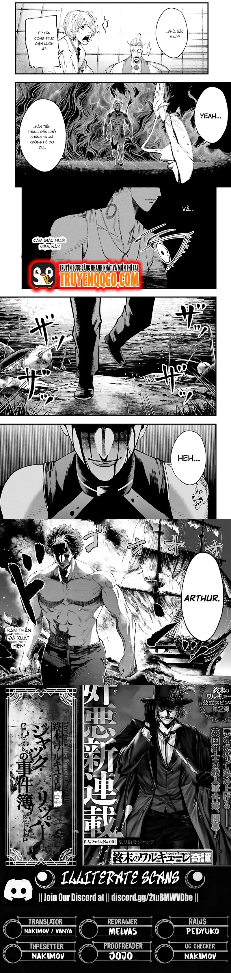 Ngoại Truyện Shuumatsu No Valkyrie – Hồ Sơ Vụ Án Jack Đồ Tể Chapter 44 - 6