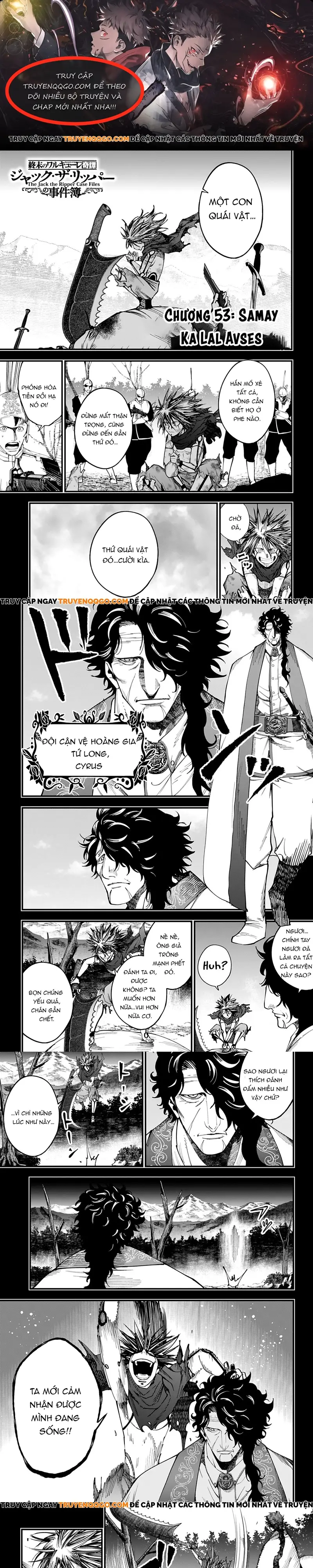 Ngoại Truyện Shuumatsu No Valkyrie – Hồ Sơ Vụ Án Jack Đồ Tể Chapter 53 - 1