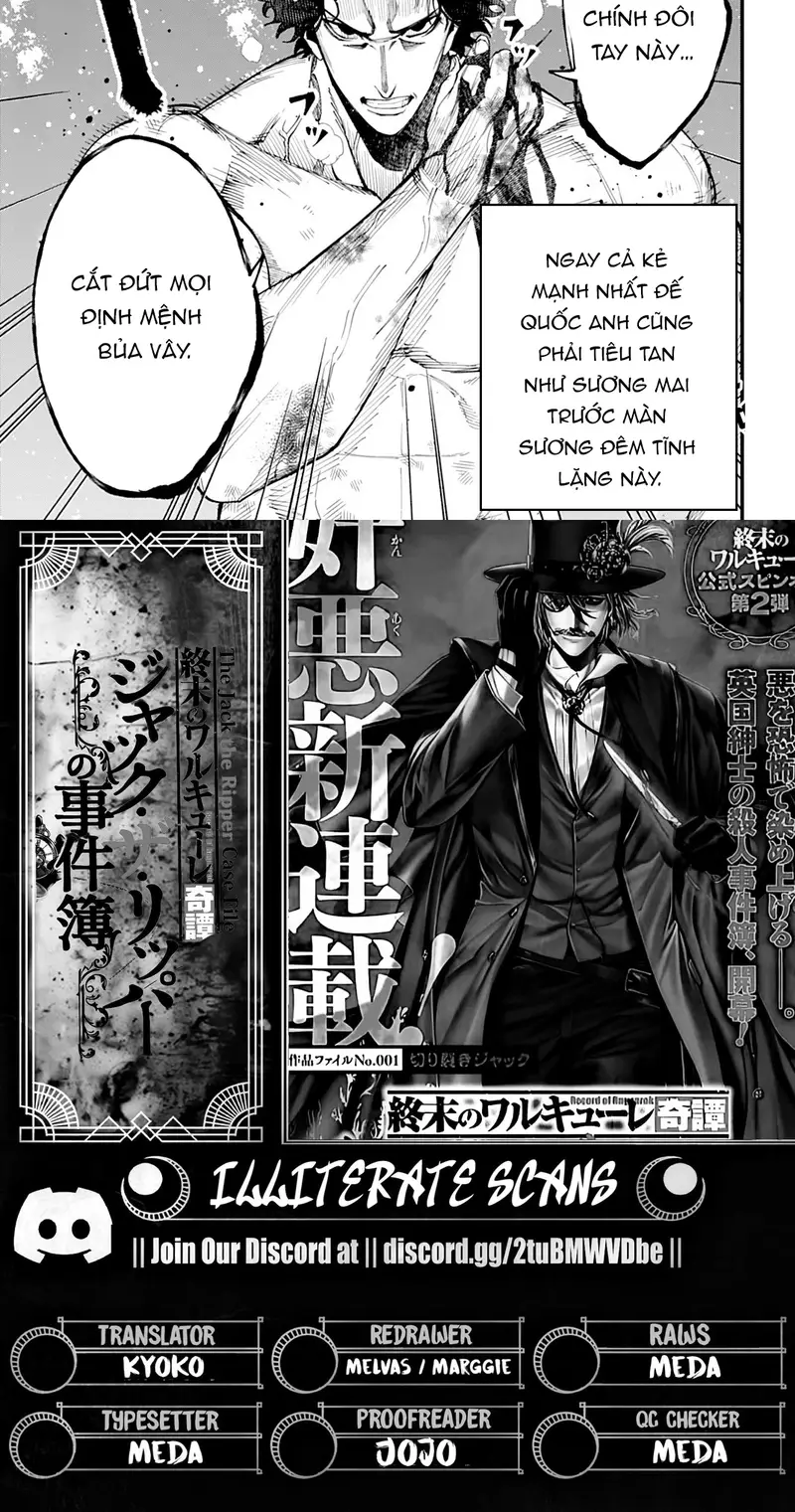 Ngoại Truyện Shuumatsu No Valkyrie – Hồ Sơ Vụ Án Jack Đồ Tể Chapter 53 - 7