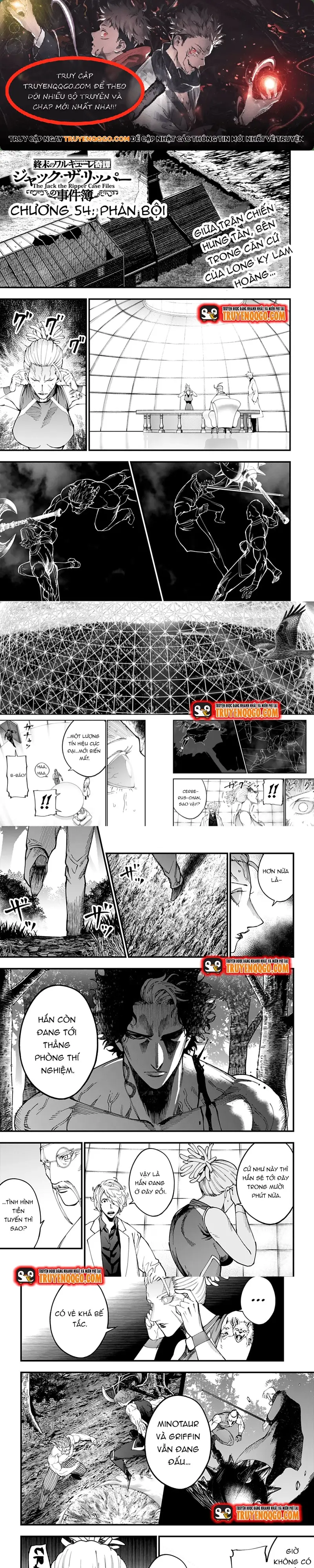 Ngoại Truyện Shuumatsu No Valkyrie – Hồ Sơ Vụ Án Jack Đồ Tể Chapter 54 - 1