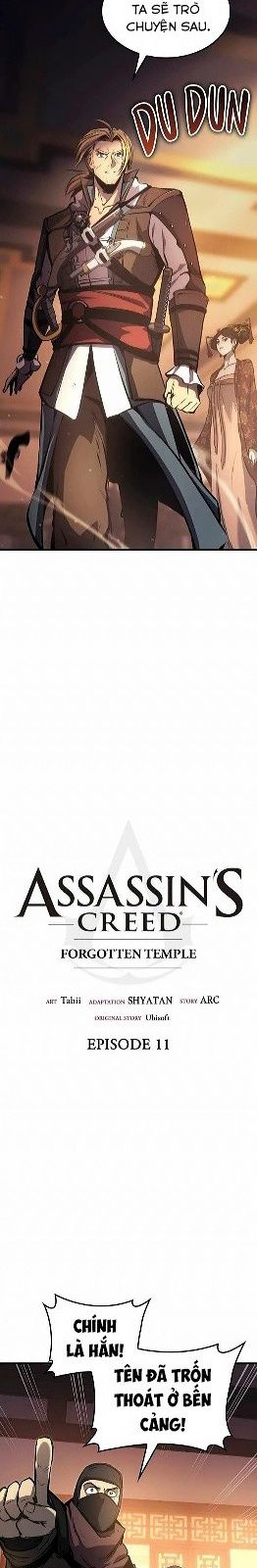 Huyền Thoại Sát Thủ: Ngôi Đền Quên Lãng Chapter 11 - 10