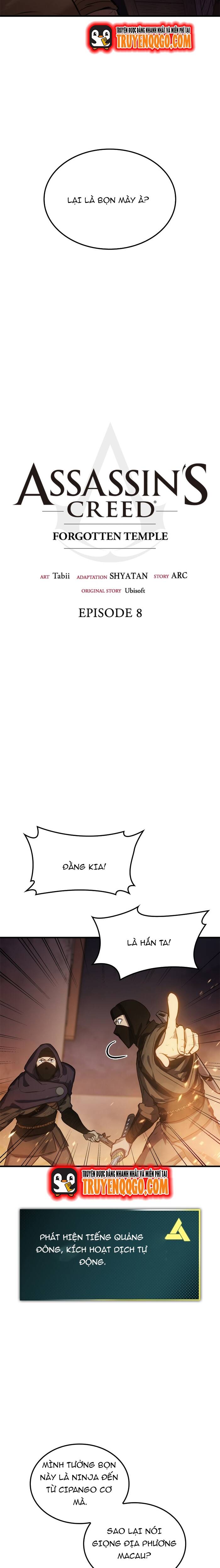 Huyền Thoại Sát Thủ: Ngôi Đền Quên Lãng Chapter 8 - 10