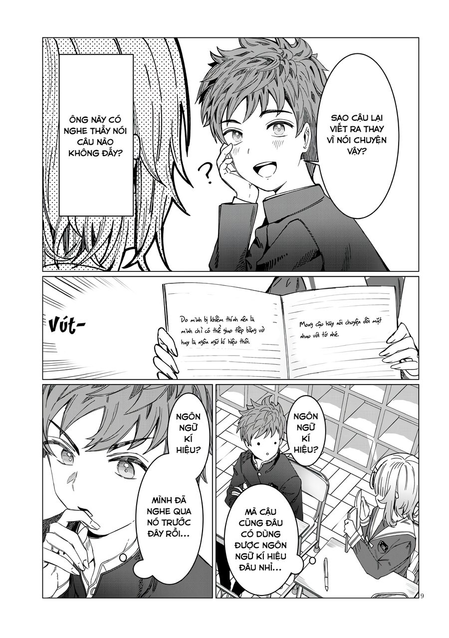 Cậu Ồn Ào Quá, Im Lặng Giùm Tớ Đi! Chapter 1 - 10