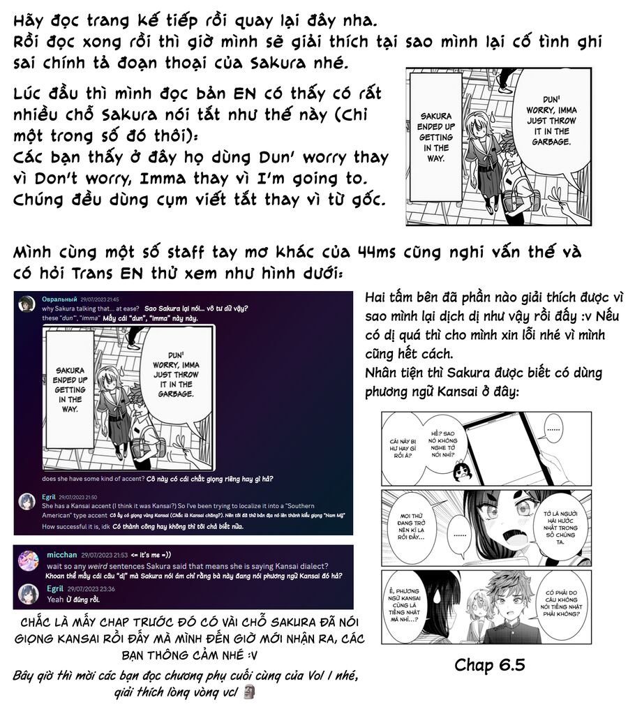 Cậu Ồn Ào Quá, Im Lặng Giùm Tớ Đi! Chapter 10.6 - 2