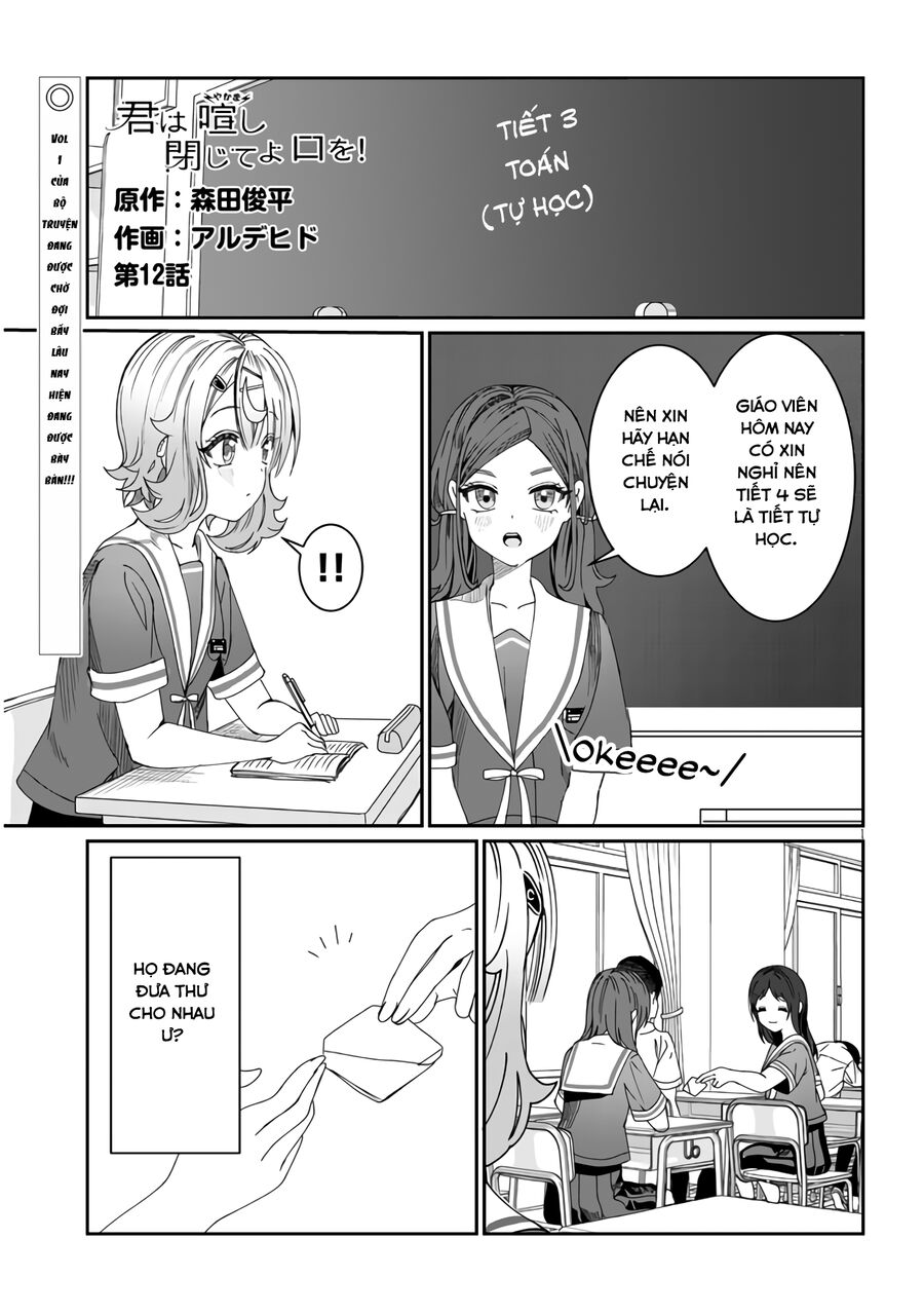Cậu Ồn Ào Quá, Im Lặng Giùm Tớ Đi! Chapter 12 - 2