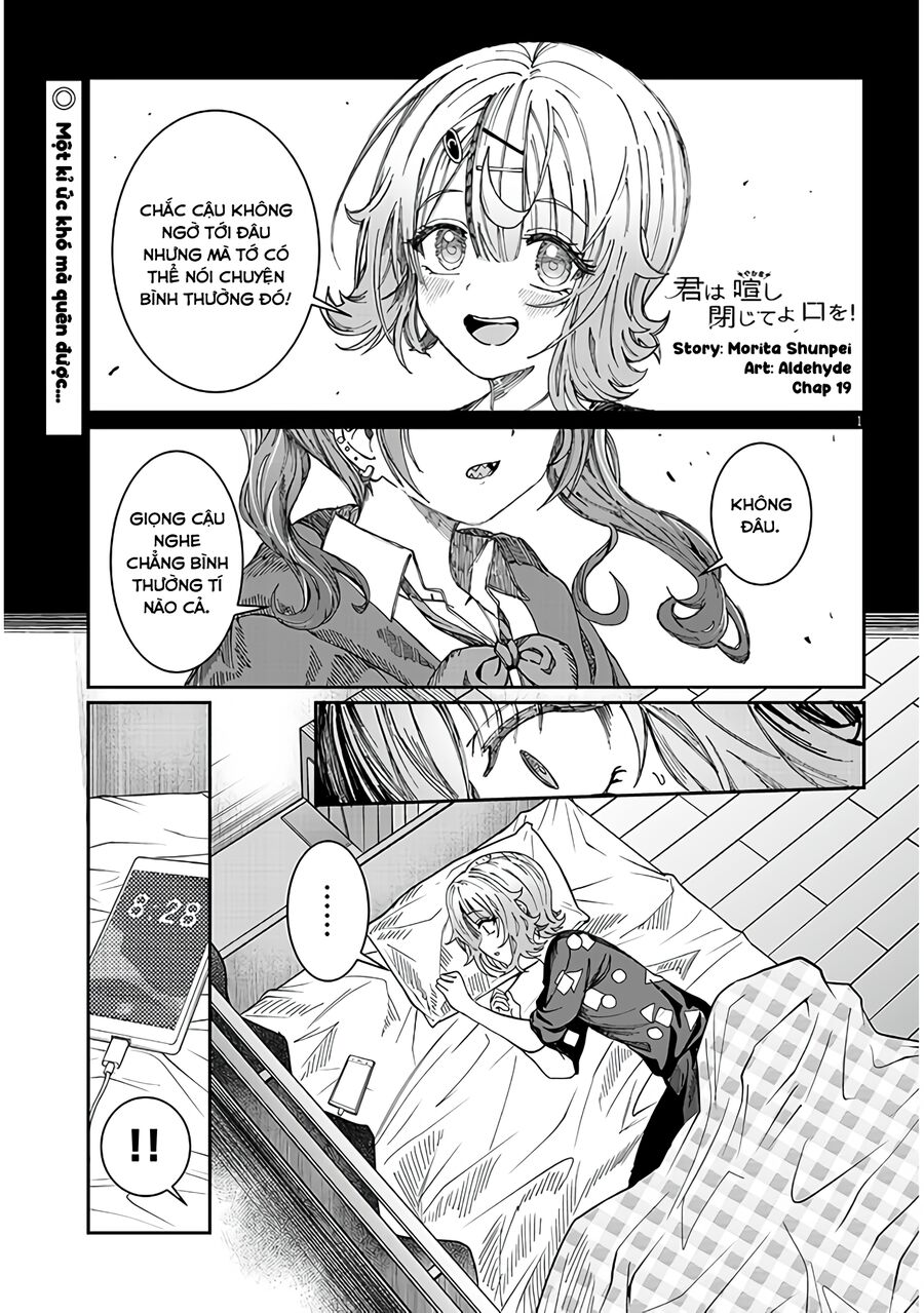 Cậu Ồn Ào Quá, Im Lặng Giùm Tớ Đi! Chapter 19 - 2
