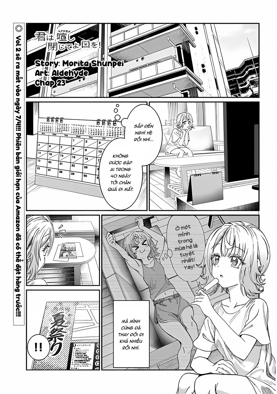 Cậu Ồn Ào Quá, Im Lặng Giùm Tớ Đi! Chapter 23 - 2