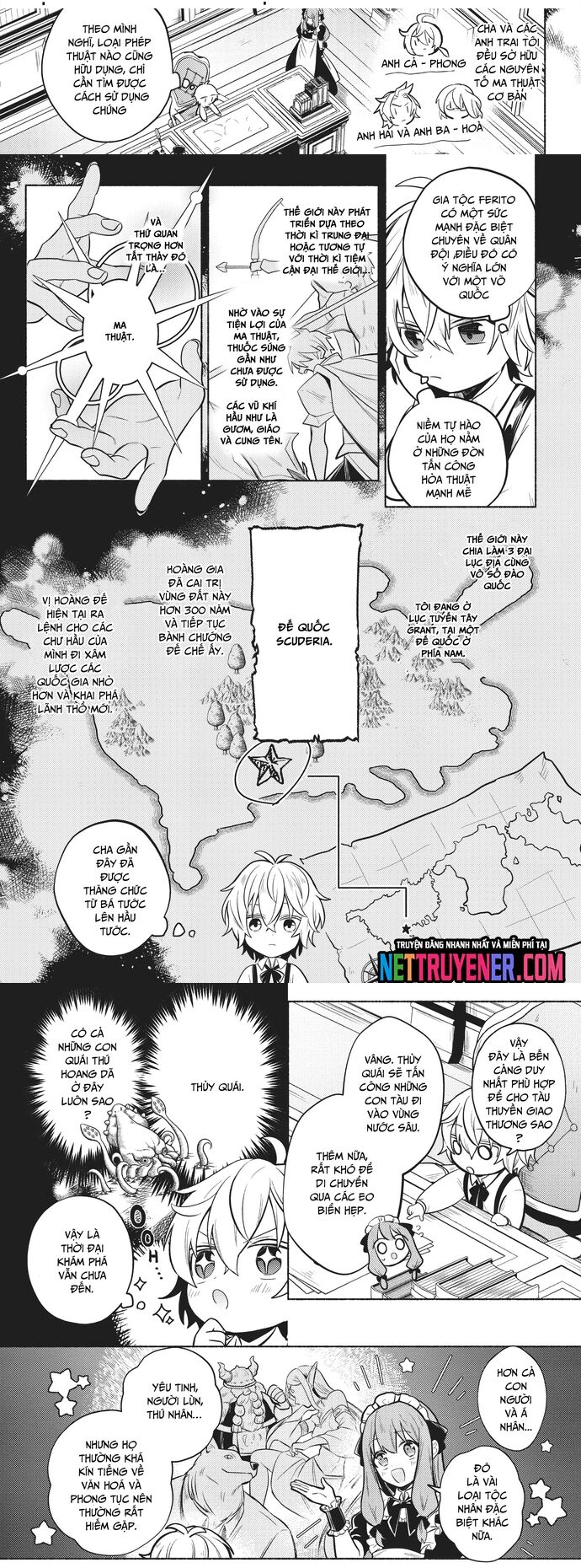 Okiraku Ryoushu No Tanoshii Ryouchi Bouei Chapter 1 - 8