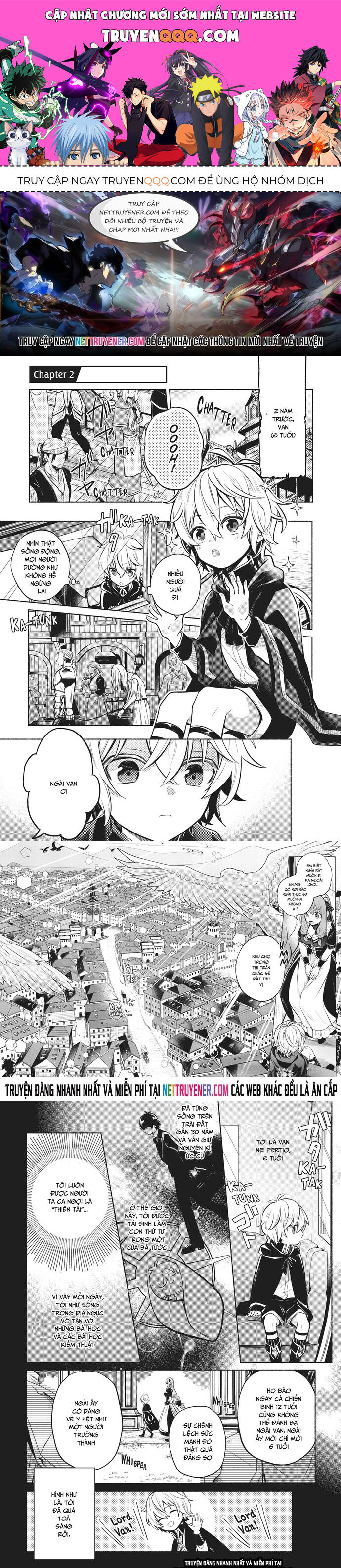 Okiraku Ryoushu No Tanoshii Ryouchi Bouei Chapter 2 - 1