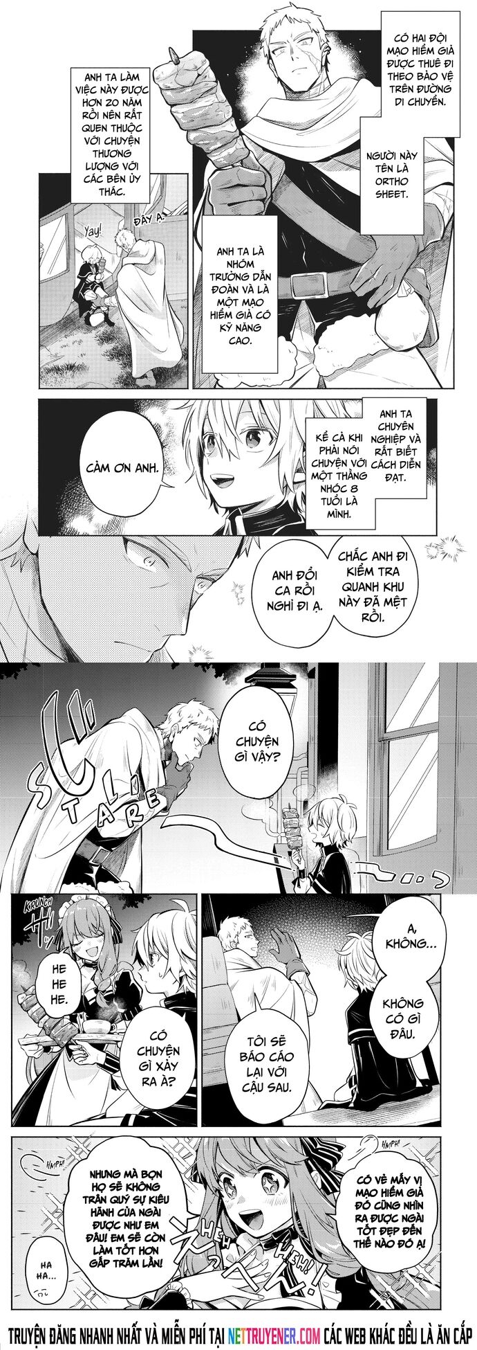 Okiraku Ryoushu No Tanoshii Ryouchi Bouei Chapter 4 - 8