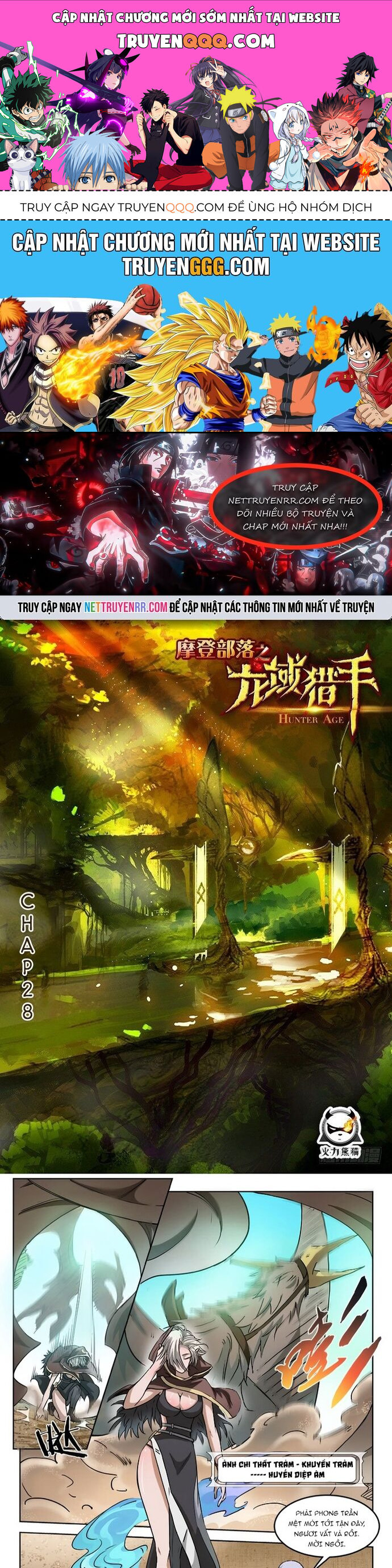 Kỷ Nguyên Thợ Săn Chapter 28 - 1