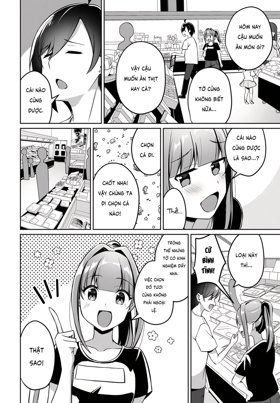 Đưa Bé Gái Bị Lạc Trở Về, Người Mở Cửa Là Hoa Khôi Của Khối Chapter 4 - 12