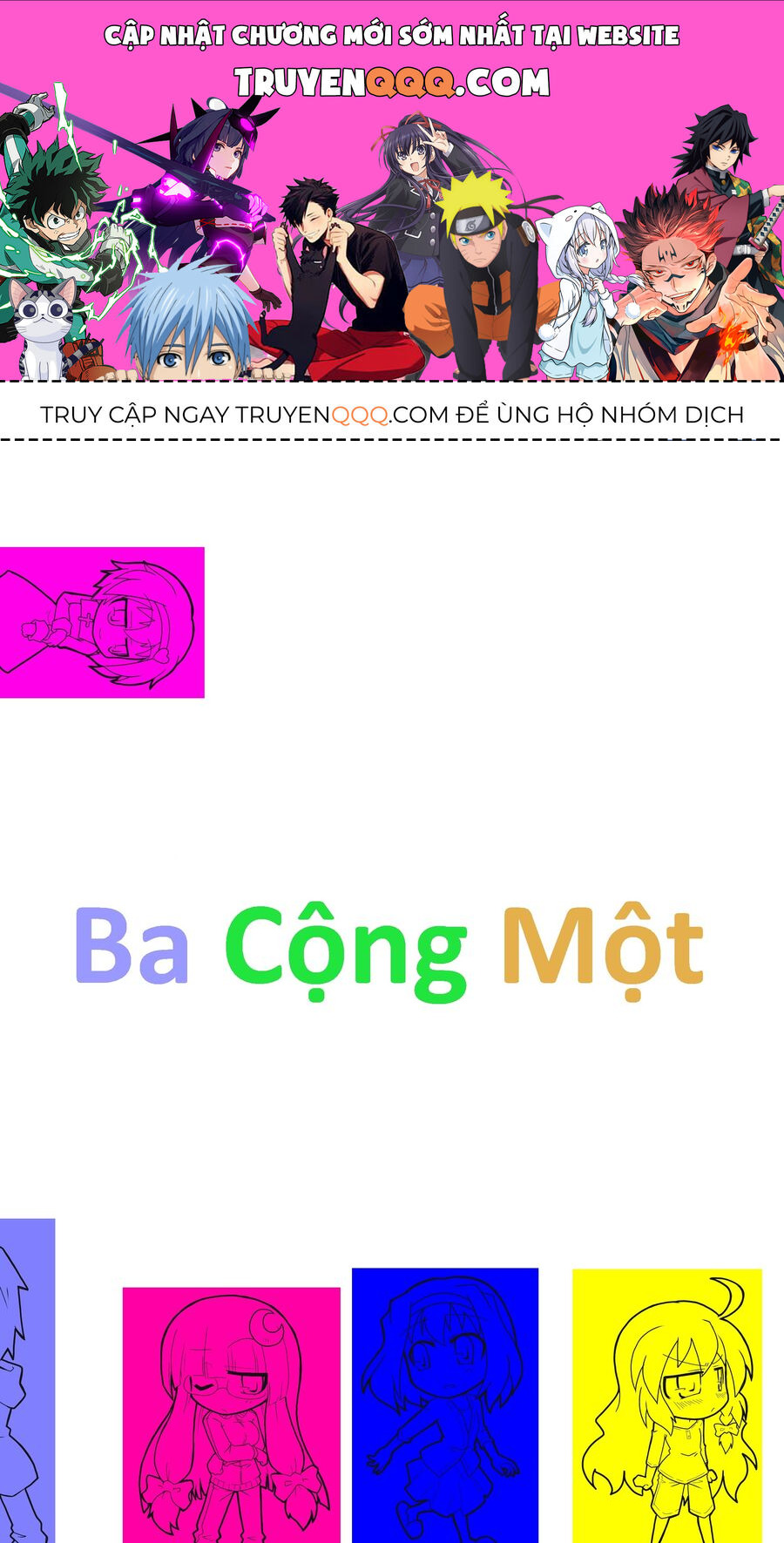 Ba Cộng Một Chapter 7 - 1