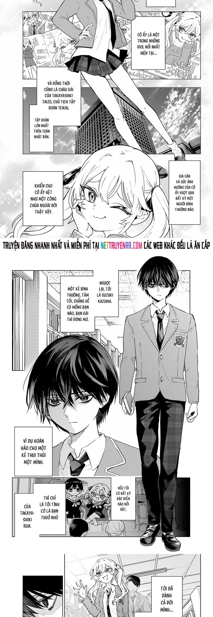 Anta To Osananajimitte Dake Demo Iyananoni! ~Zekkou Kara Hajimaru S-Kyuu Bishoujo To No Gakuen Nariagari Seikatsu~ Chapter 1 - 2