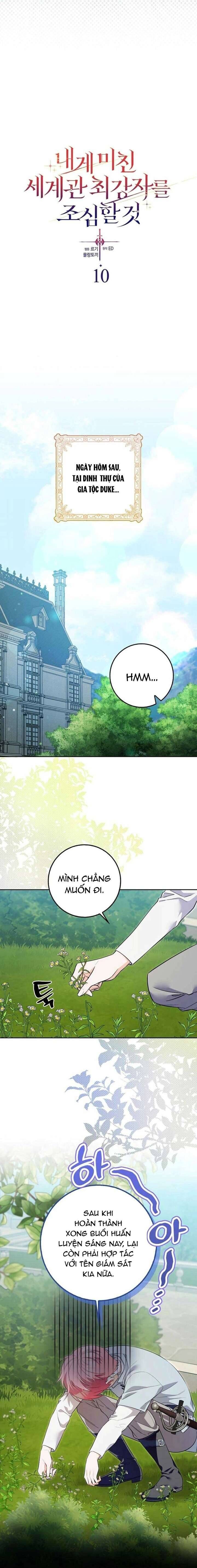 Hãy Cẩn Thận Với Người Đàn Ông Mạnh Nhất Đang Mê Muội Tôi Chapter 10 - 4