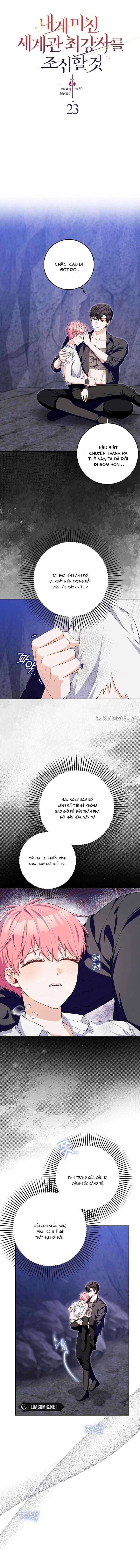 Hãy Cẩn Thận Với Người Đàn Ông Mạnh Nhất Đang Mê Muội Tôi Chapter 23 - 3
