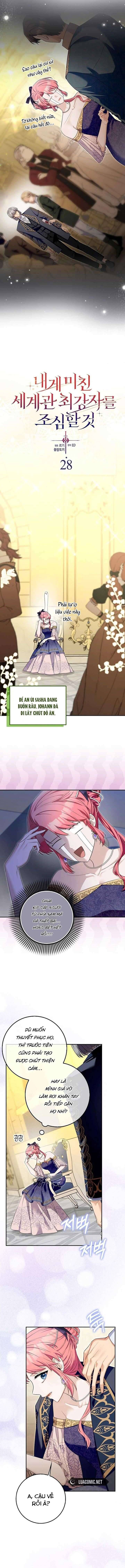 Hãy Cẩn Thận Với Người Đàn Ông Mạnh Nhất Đang Mê Muội Tôi Chapter 28 - 2