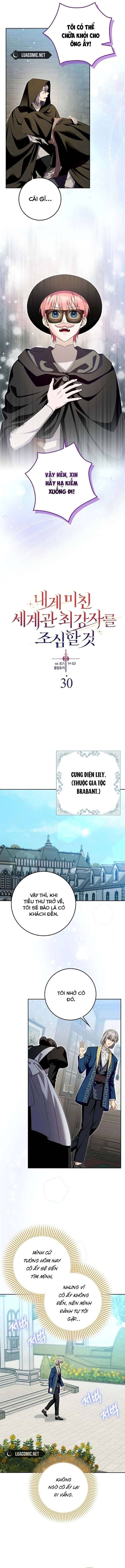 Hãy Cẩn Thận Với Người Đàn Ông Mạnh Nhất Đang Mê Muội Tôi Chapter 30 - 4