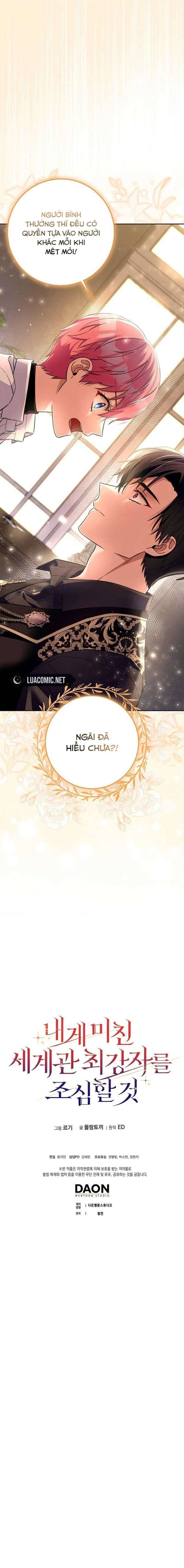 Hãy Cẩn Thận Với Người Đàn Ông Mạnh Nhất Đang Mê Muội Tôi Chapter 7 - 22