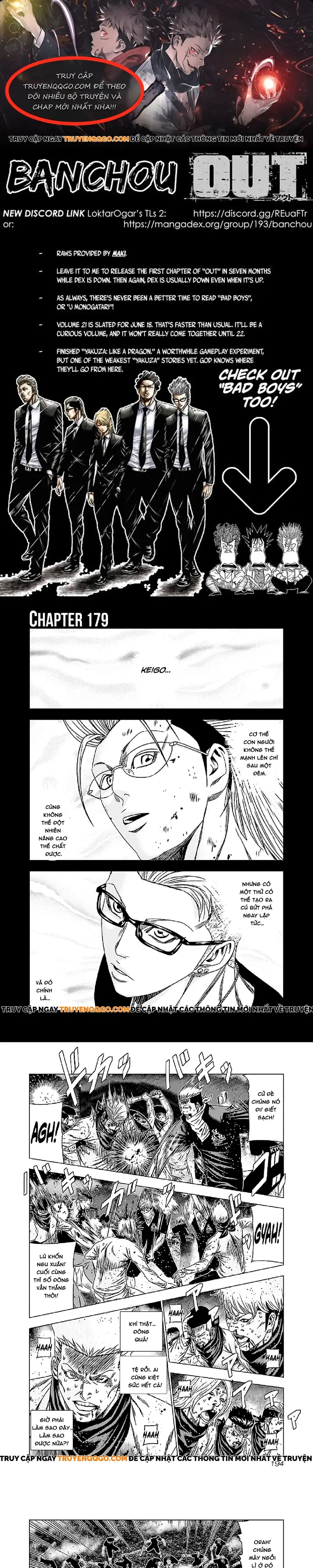 Out (Makoto Mizuta) Chapter 179 - 1