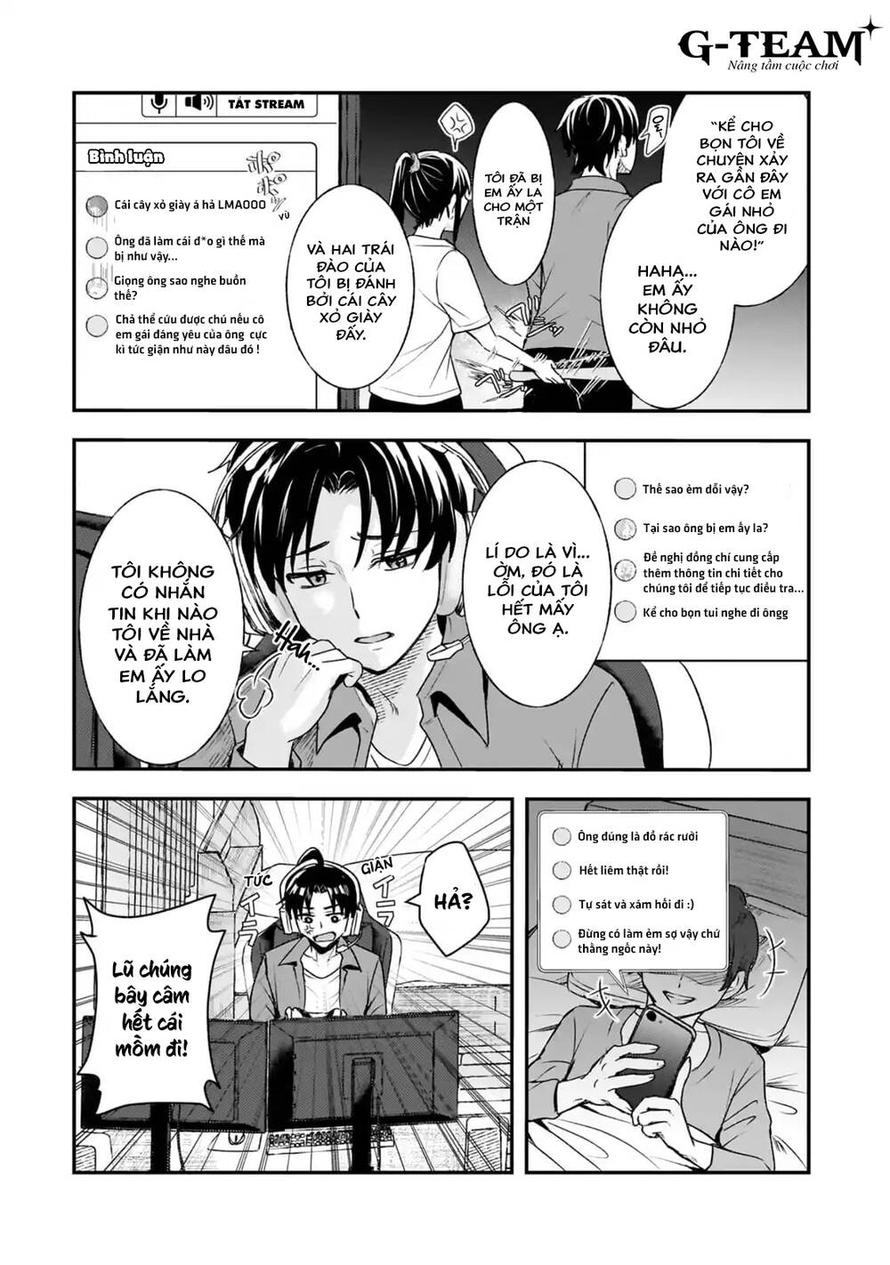 Streamer Game Thủ 20 Tuổi Nổi Tiếng Về Độ Toxic Để Lộ Tính Cách Tốt Bụng Vì Vô Tình Quên Tắt Stream Chapter 6.1 - 3