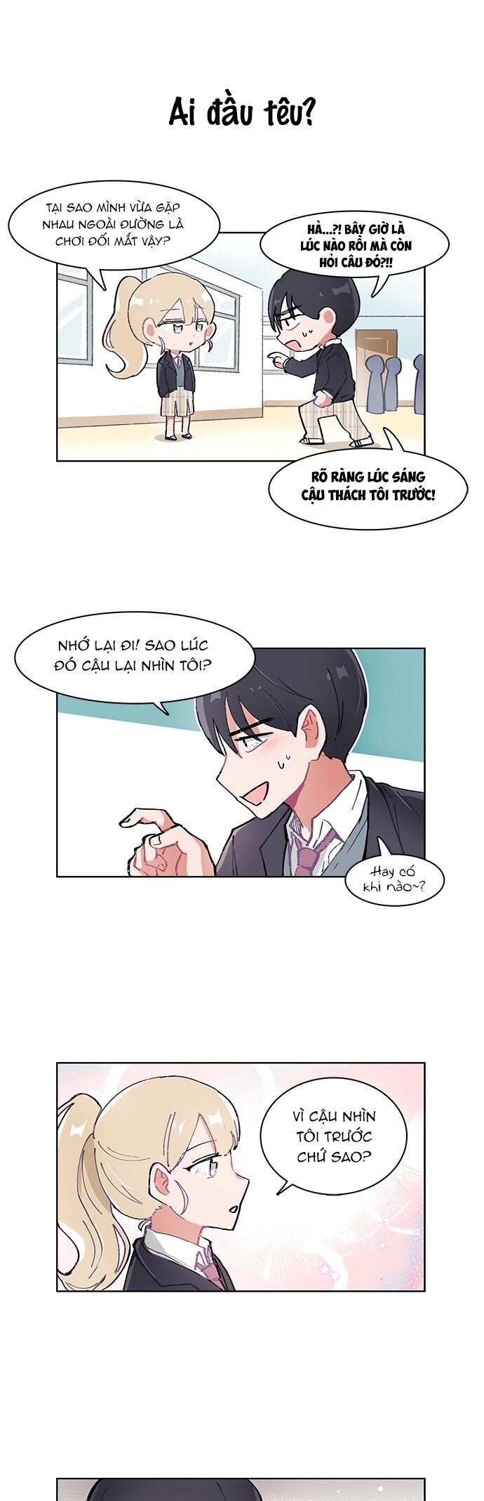 Tớ Chỉ Muốn Đánh Bại Cậu Chapter 1 - 5