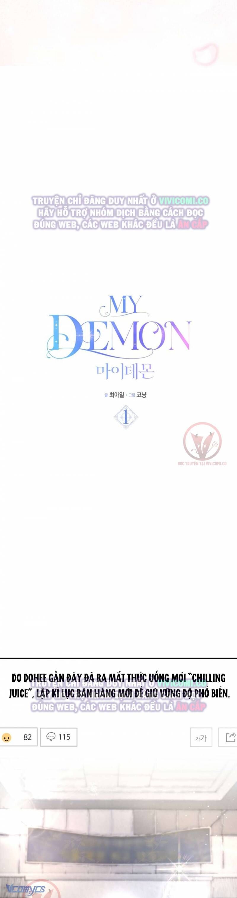 Chàng Quỷ Của Tôi Chapter 1 - 36