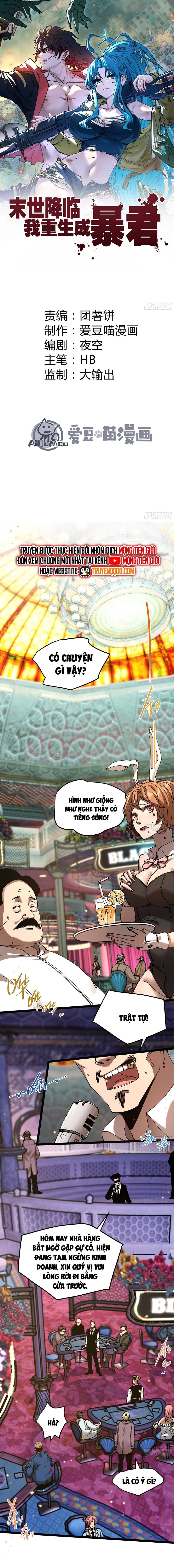 Tôi Trọng Sinh Thành Bạo Quân Ngày Tận Thế Chapter 4 - 3
