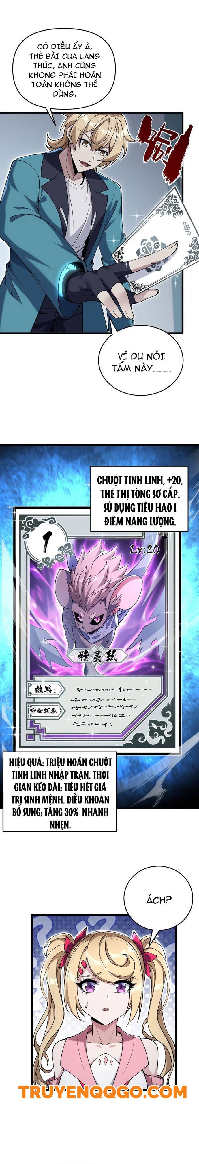 Thẻ Bài Của Ta Có Thể Vô Hạn Tiến Hóa! Chapter 8 - 9