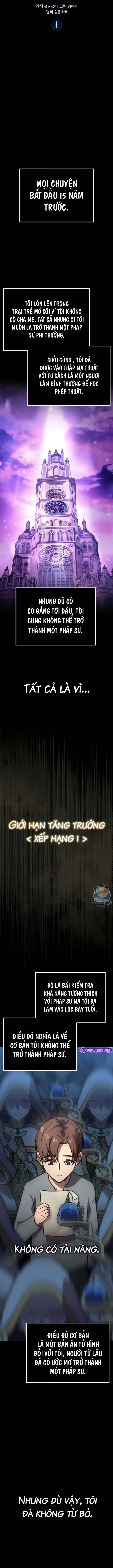 Pháp Sư Thiên Tài Đột Phá Vô Cực Chapter 1 - 9