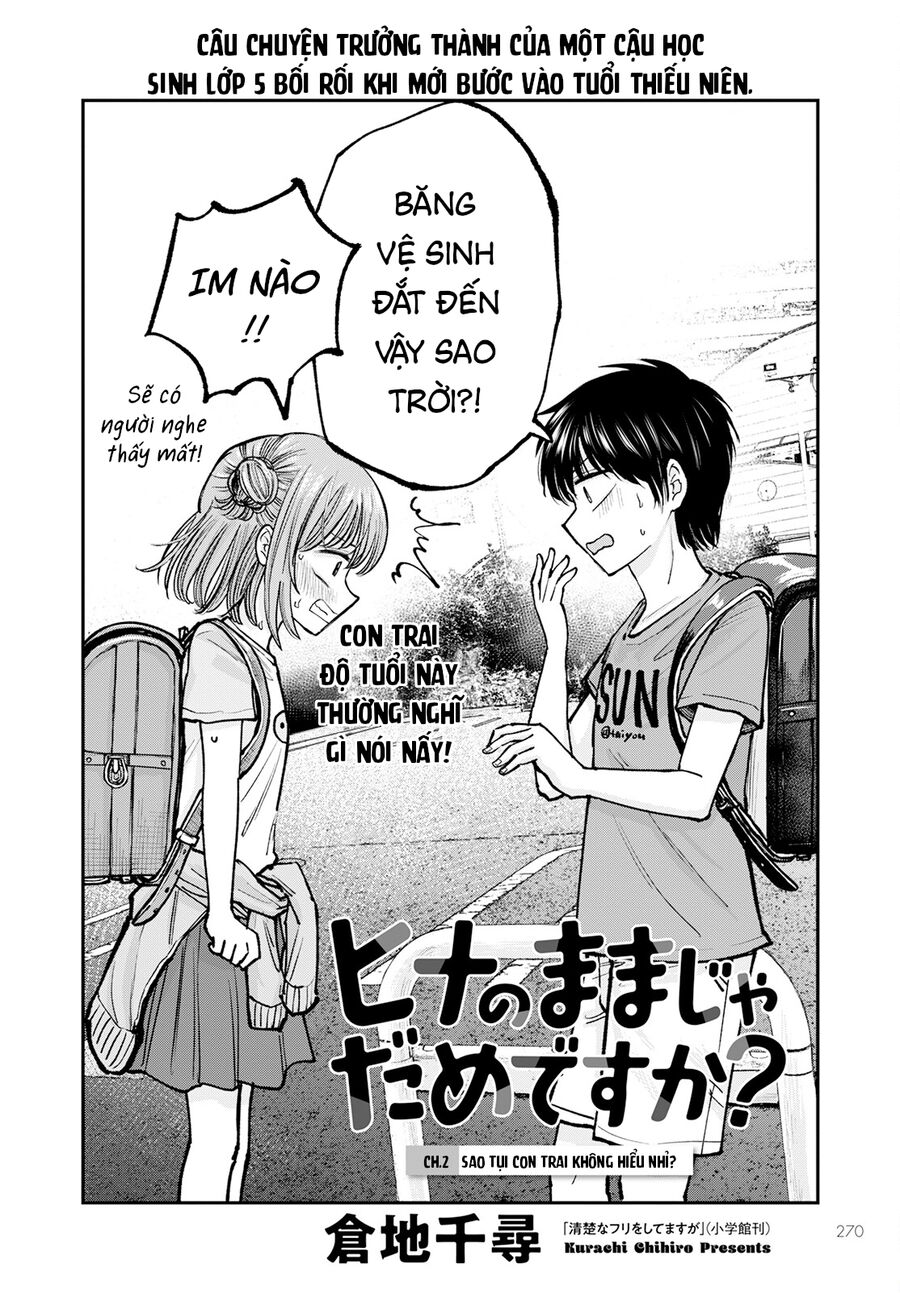 Sao Ta Không Thể Mãi Là Bạn Bè? Chapter 2 - 3