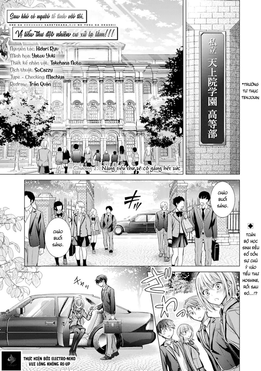 Sau Khi Có Người Tỏ Tình Với Tôi, Vị Tiểu Thư Đột Nhiên Cư Xử Lạ Lắm Chapter 2 - 4