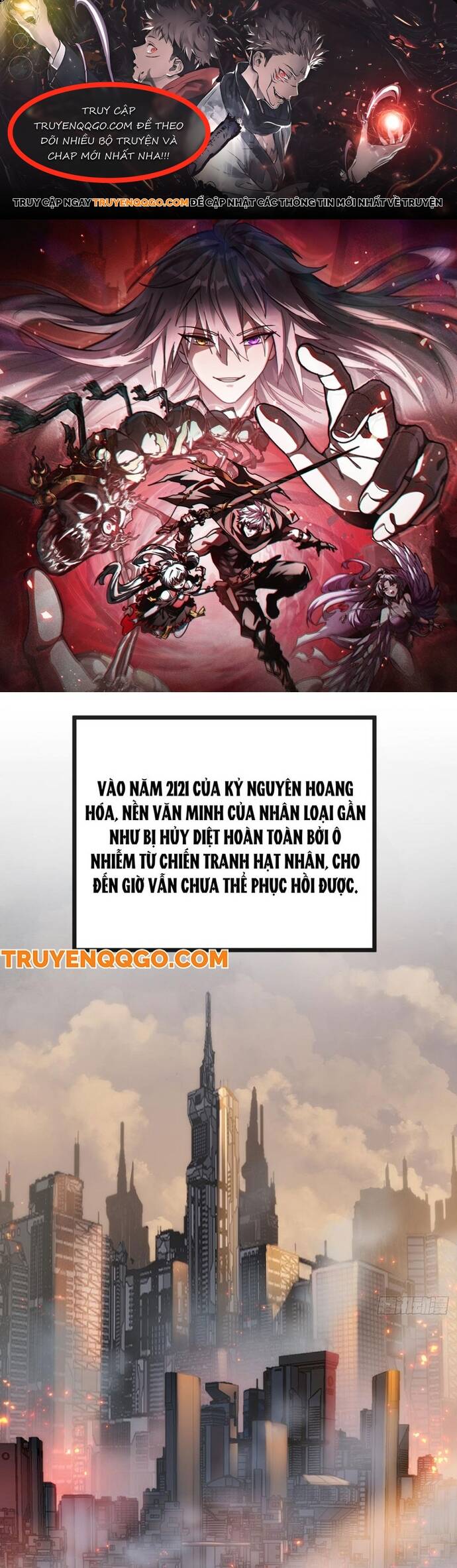 Xưng Bá Phế Thổ: Ta Ở Mạt Thế Chấp Chưởng Tiên Môn Chapter 1 - 1