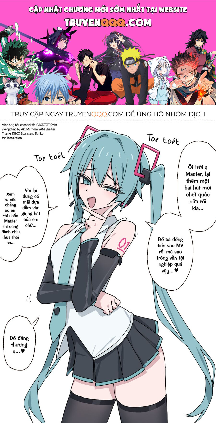 Miku Ngỗ Nghịch Chapter 1 - 1
