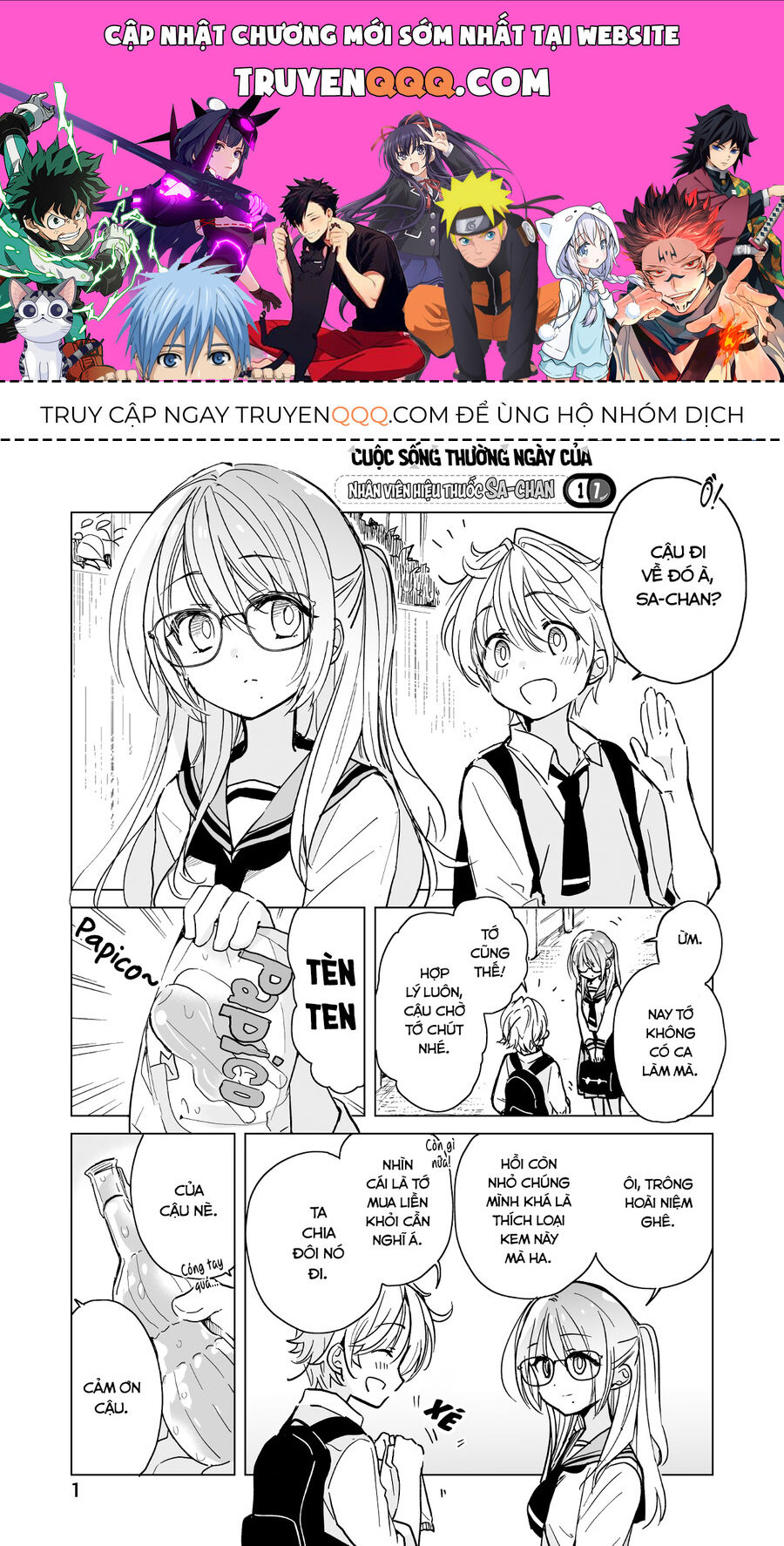 Chuyện Nàng Sa Ở Tiệm Thuốc Chapter 17 - 1