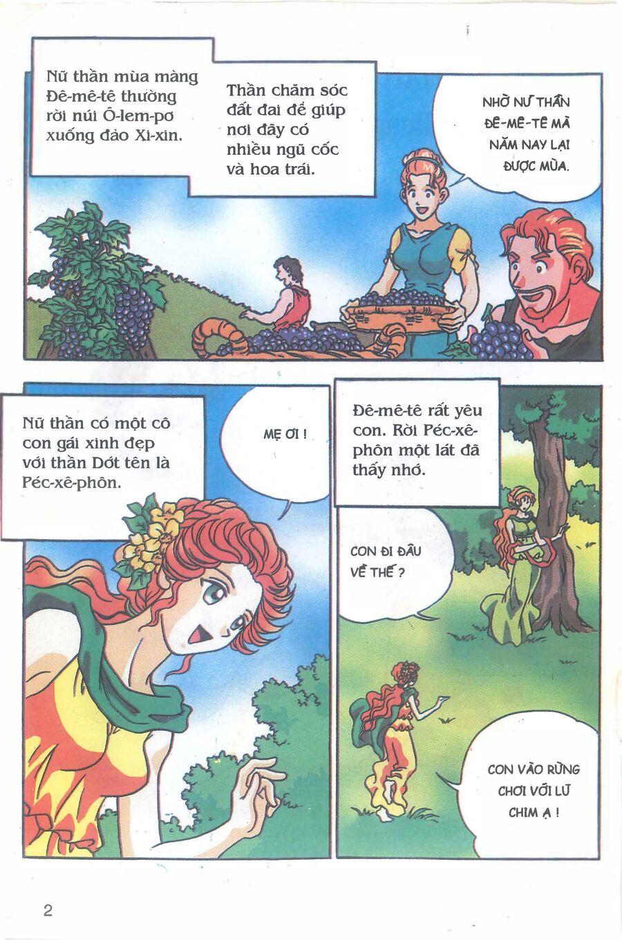 Thần Thoại Hy Lạp Phiên Bản Truyện Tranh Màu Chapter 1 - 4