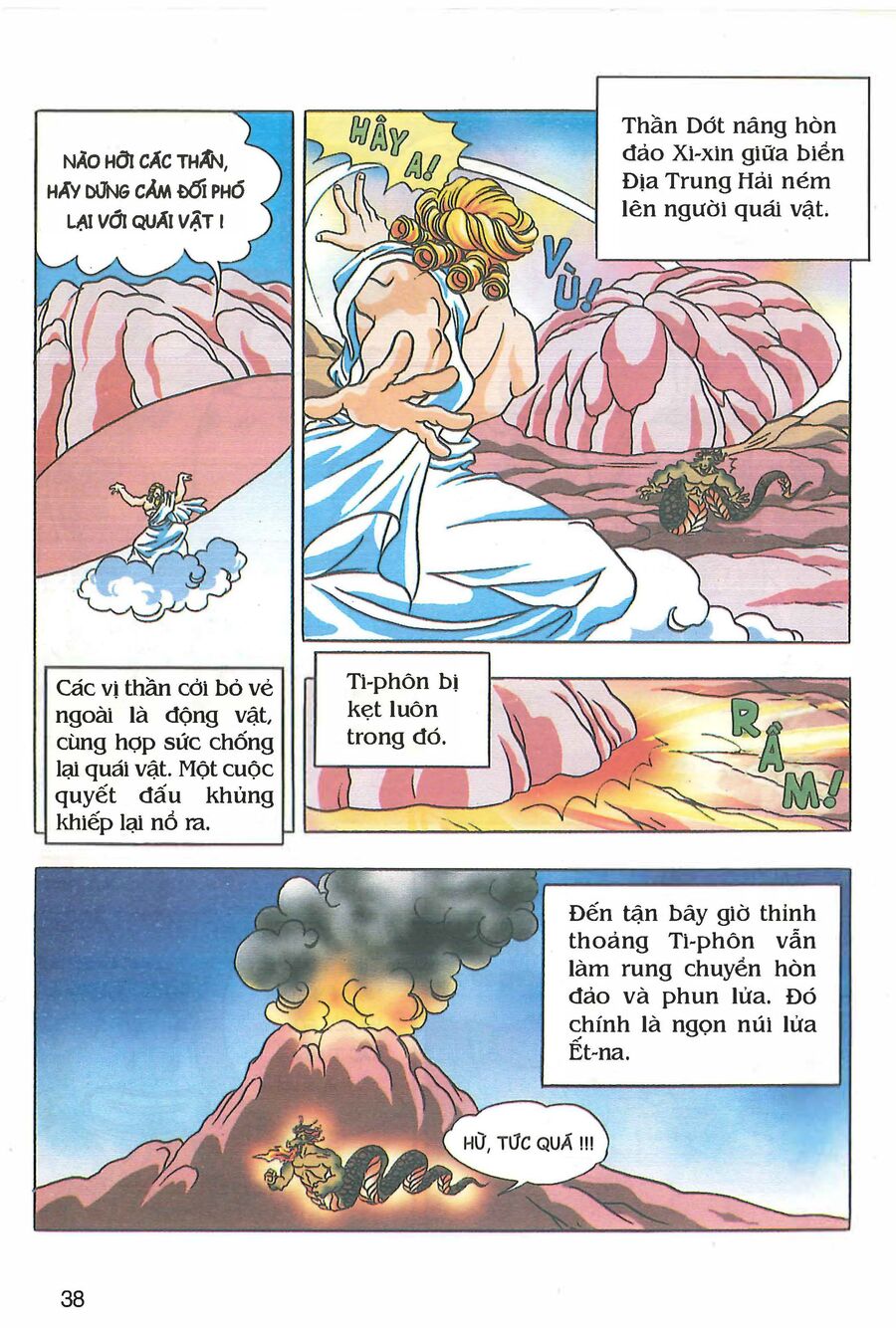 Thần Thoại Hy Lạp Phiên Bản Truyện Tranh Màu Chapter 2 - 40
