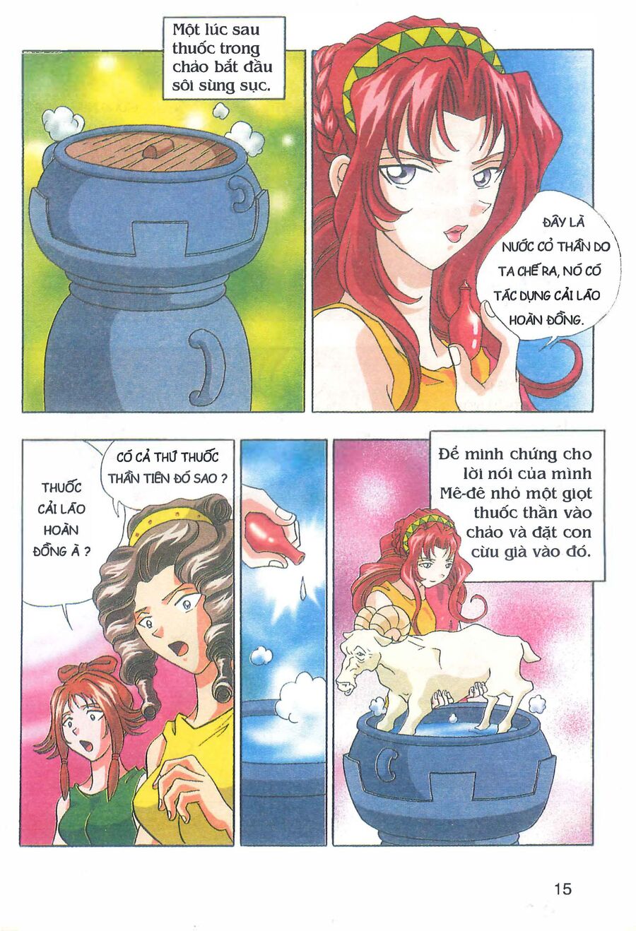 Thần Thoại Hy Lạp Phiên Bản Truyện Tranh Màu Chapter 5 - 17