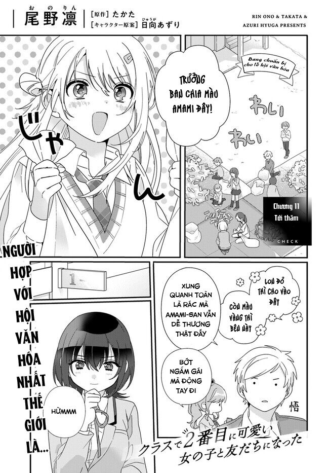 Làm Bạn Với Cô Nàng Dễ Thương Nhì Lớp Chapter 11.1 - 4