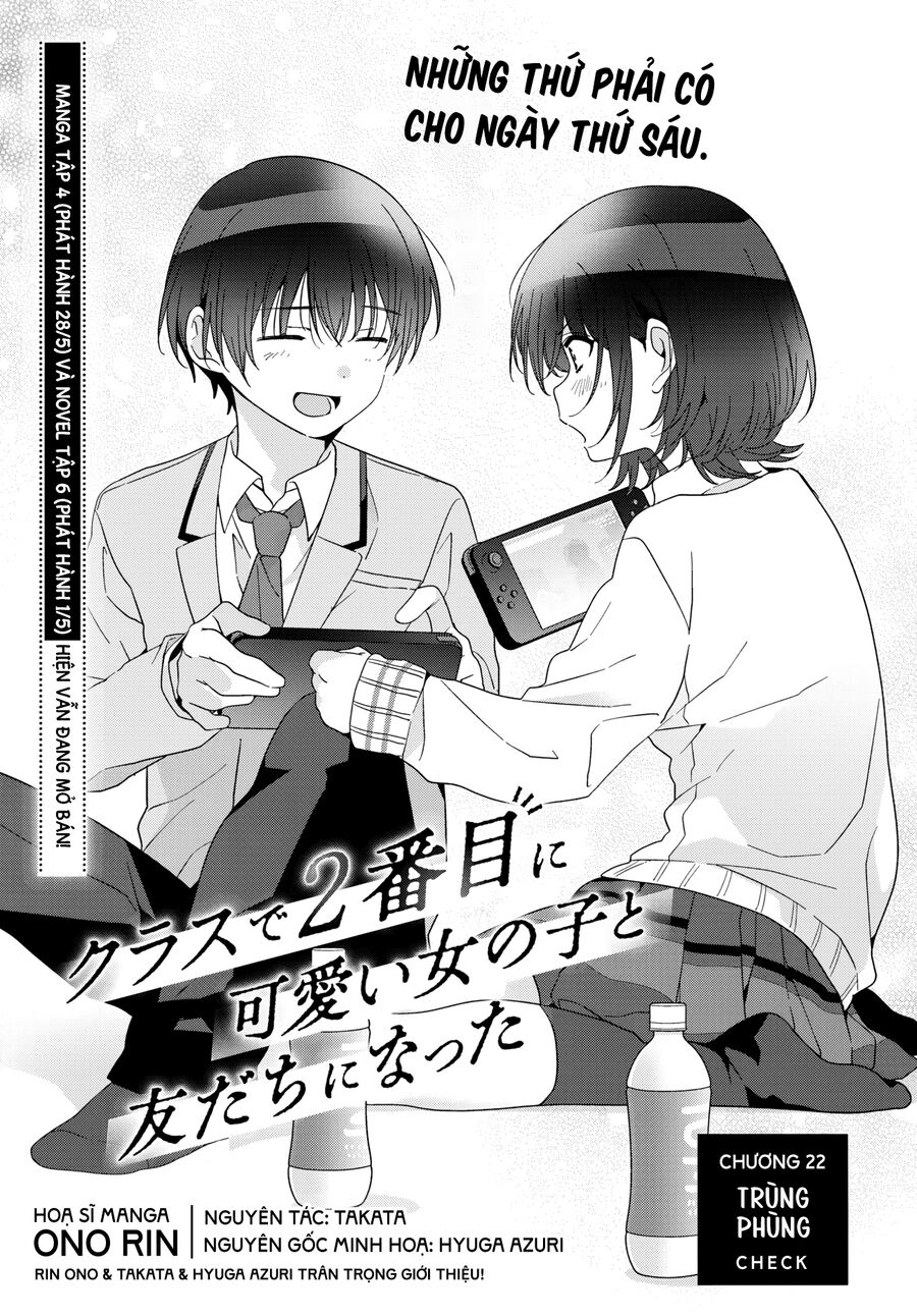 Làm Bạn Với Cô Nàng Dễ Thương Nhì Lớp Chapter 22 - 4