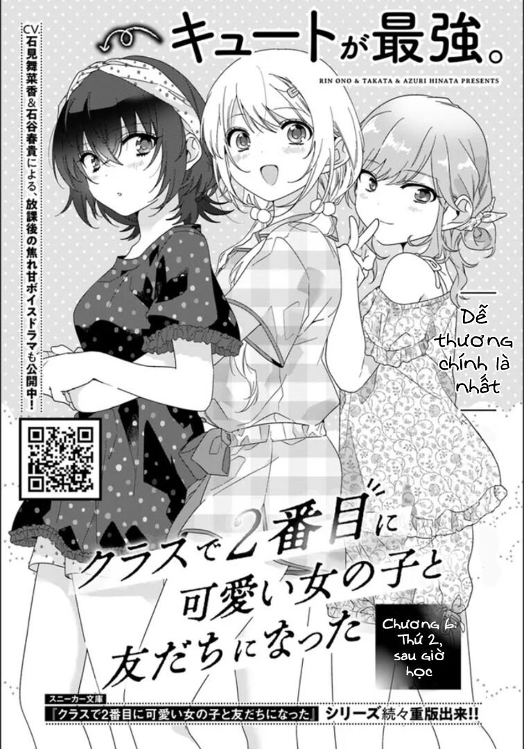 Làm Bạn Với Cô Nàng Dễ Thương Nhì Lớp Chapter 6.1 - 3