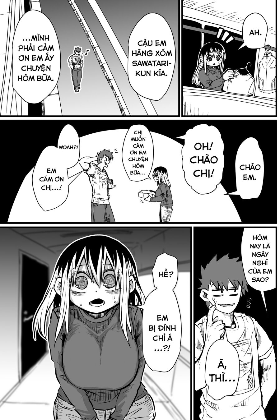 Bà Chị Goá Vợ Mít Ướt Nhà Bên Chapter 1 - 5