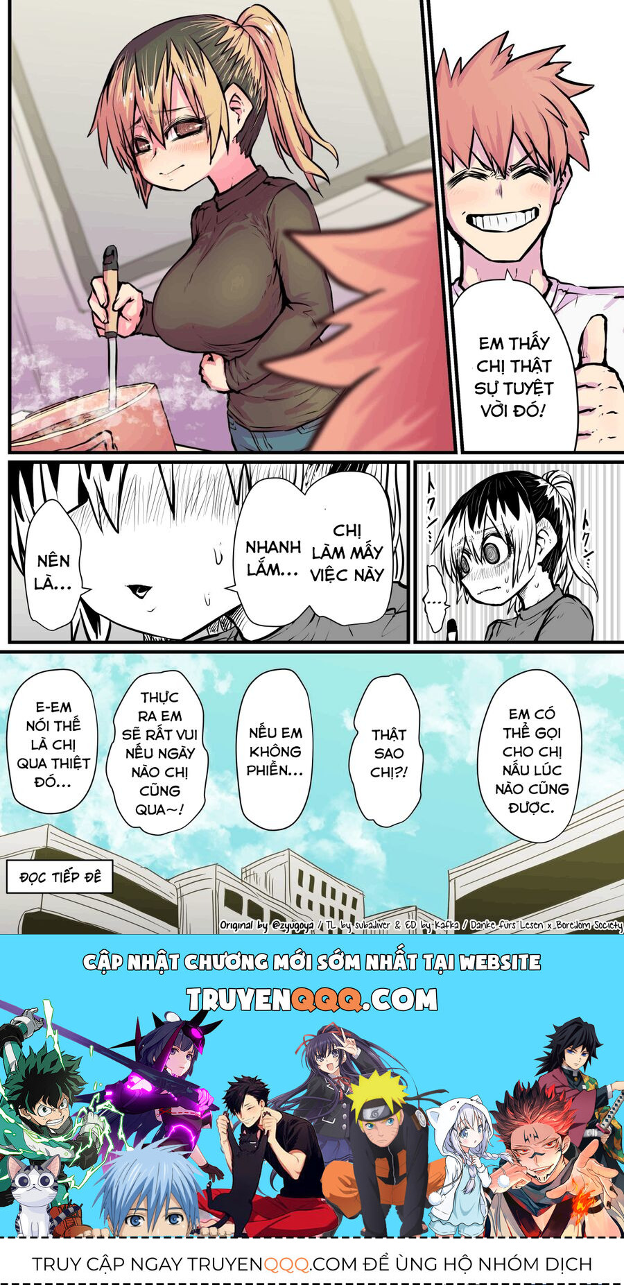 Bà Chị Goá Vợ Mít Ướt Nhà Bên Chapter 1 - 8